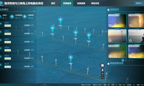 智慧生态丨山东省首个海上风电与海洋牧场融合试验示范项目在线监测系统上线